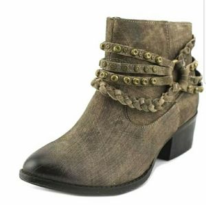 Naughty Monkey Booties size 8